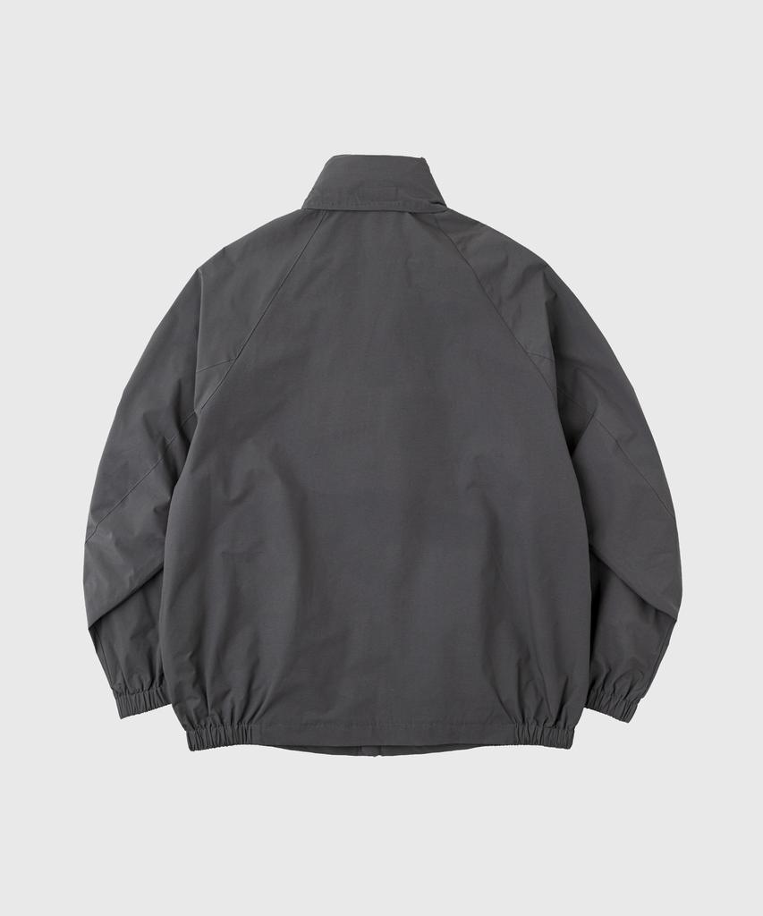 Lettercomo Waterproof Windlight Parka Jacket Dark Grey