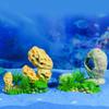 Aquariums Decorations Mountain Rockery Landscape Resin Craft Model Statue for Shrimp Fish Fishtanks Hideouts Cave House