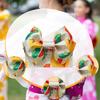 Japanese Kimono Bow Belt Pre Tied for Lady Costume Accessories Dress Cosplay