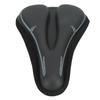 Bike Seat Cover Memory Foam Grey Black Soft Bicycle Saddle Pad for Bike Men Women