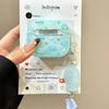 Cartoon Blue Fish with Pendant AirPods 1 Generation Earphone Cover for Apple Bluetooth Protective Case 1st Generation Pro1