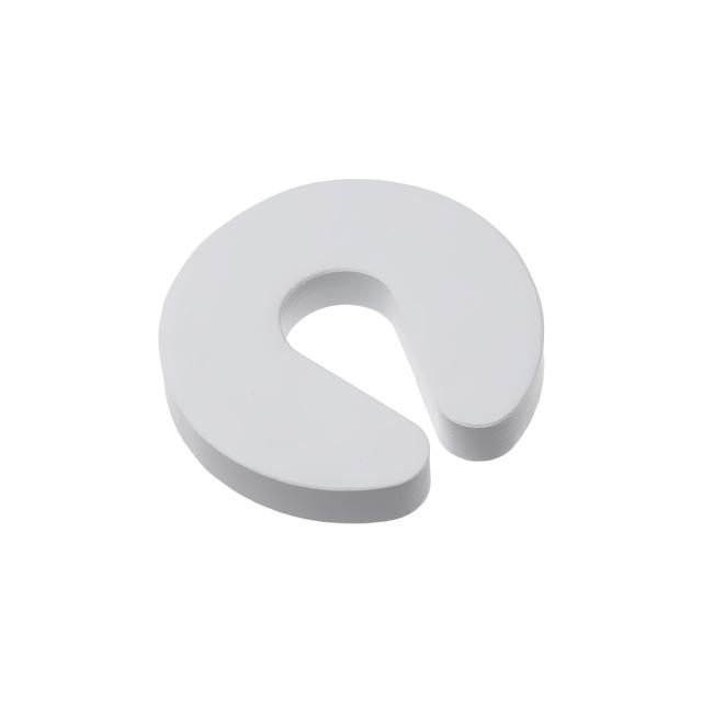 

10 шт., защита для мебели для новорожденных, дверная пробка, защита от детей, защита для пальцев 5pcs белый