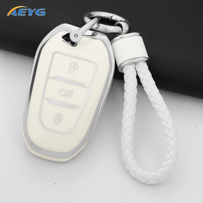 Tpu Car Remote Key Case Cover For Peugeot 308 408 508 2008 3008 4008 5008 For Citroen C4 C6 C3-Xr Picasso Grand Ds Ds5