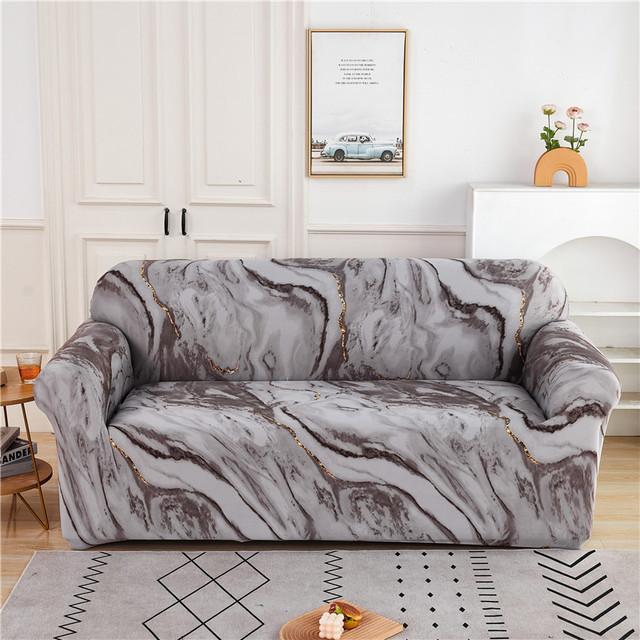 Couch Cover Stretch Sofa Cover Slipcovers Elastic All -Inclusive Case For Different Shape Sofa Loveseat Chair L -Style Sofa Case