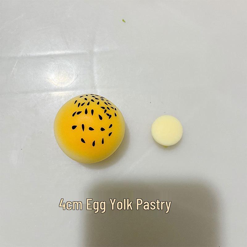 Egg Yolk Decompression Pastry Ball - DIY Handmade Squeeze Toy, Slow Rebound, Irregular Shape