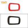 ABS plastic carbon fiber Car central control gear decorative frame sticker Suitable for Toyota Hilux 2015-2024 Accessories