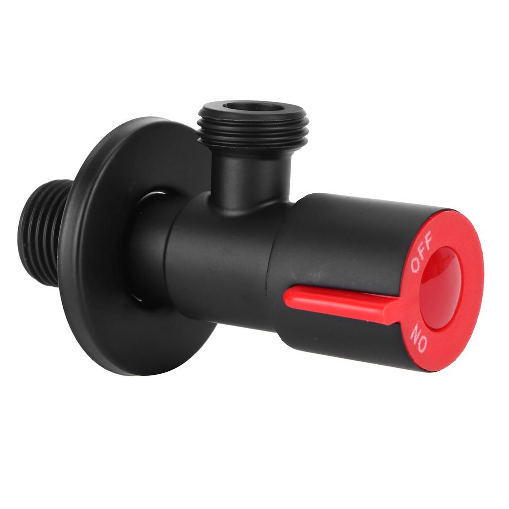 G1/2 Thread Angle Valve Stainless Steel Water Stop Valve for Bathroom Toilet SuppliesSingle Hot