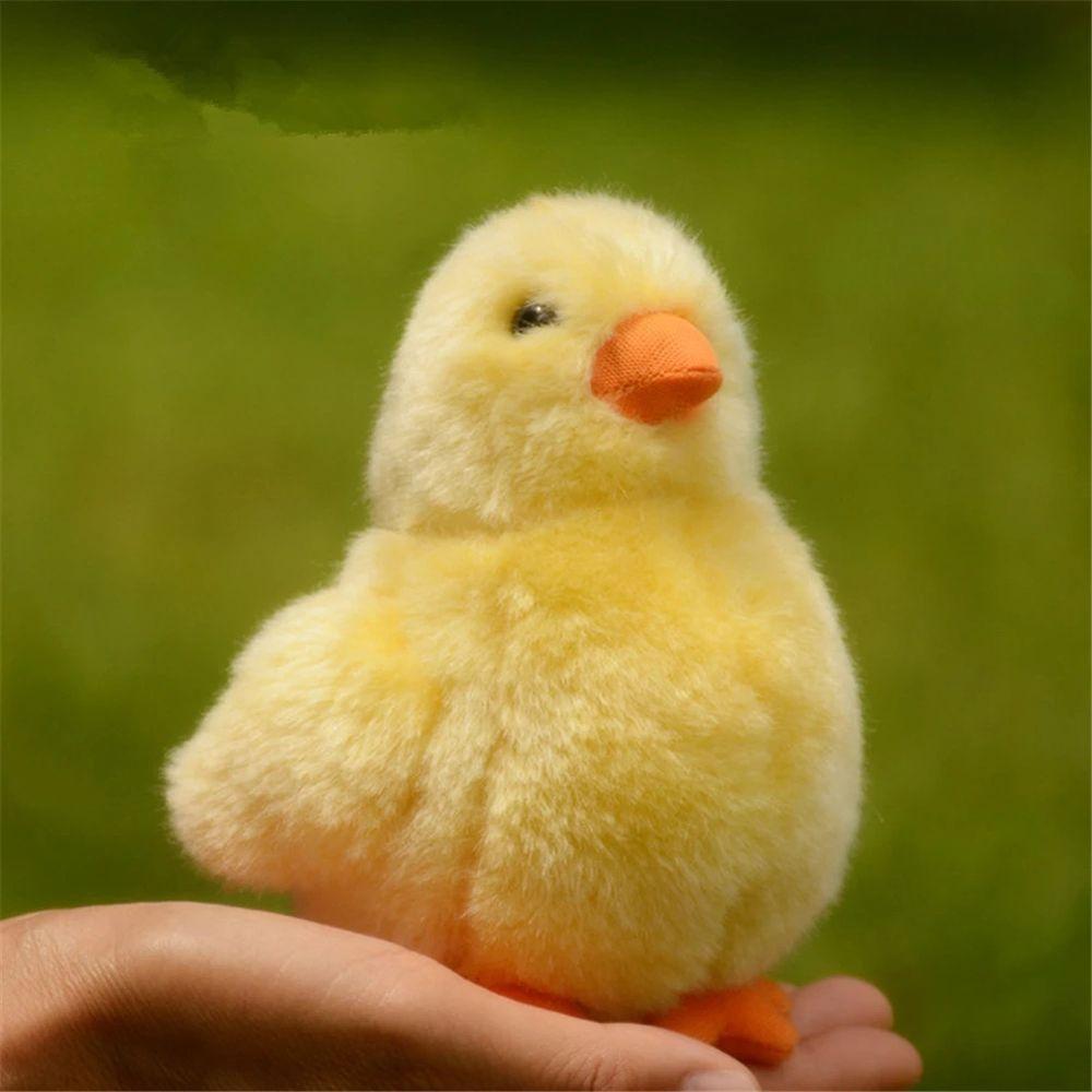 Kids Toy Lifelike Duck Doll Simulation Chick Doll Yellow Duck Plush Toy Little Chick Duck Plush Toy