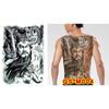 Water Transfer Printing Full Back Tattoo Sticker Buddha Pattern Full Back Temporary Tattoos  Unisex