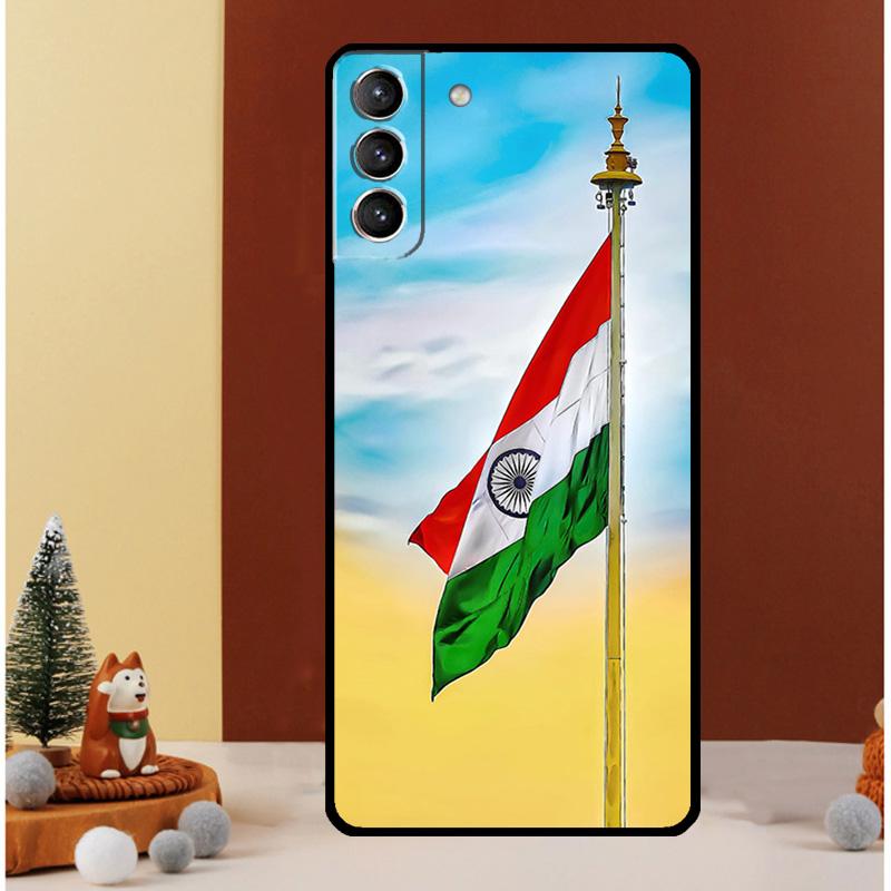 India Indian Flag Case For Samsung Galaxy S23 Ultra S24 S22 Note 20 Ultra 10 Plus S8 S9 S10 S20 S21 FE Cover