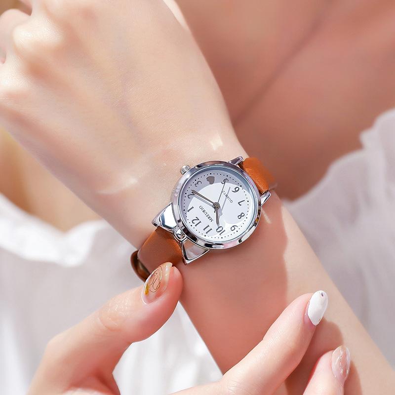 

Корейская версия принцессы милой леди часы девочка дети девочка мультфильм бант детский сад цифровые ученики начальной школы