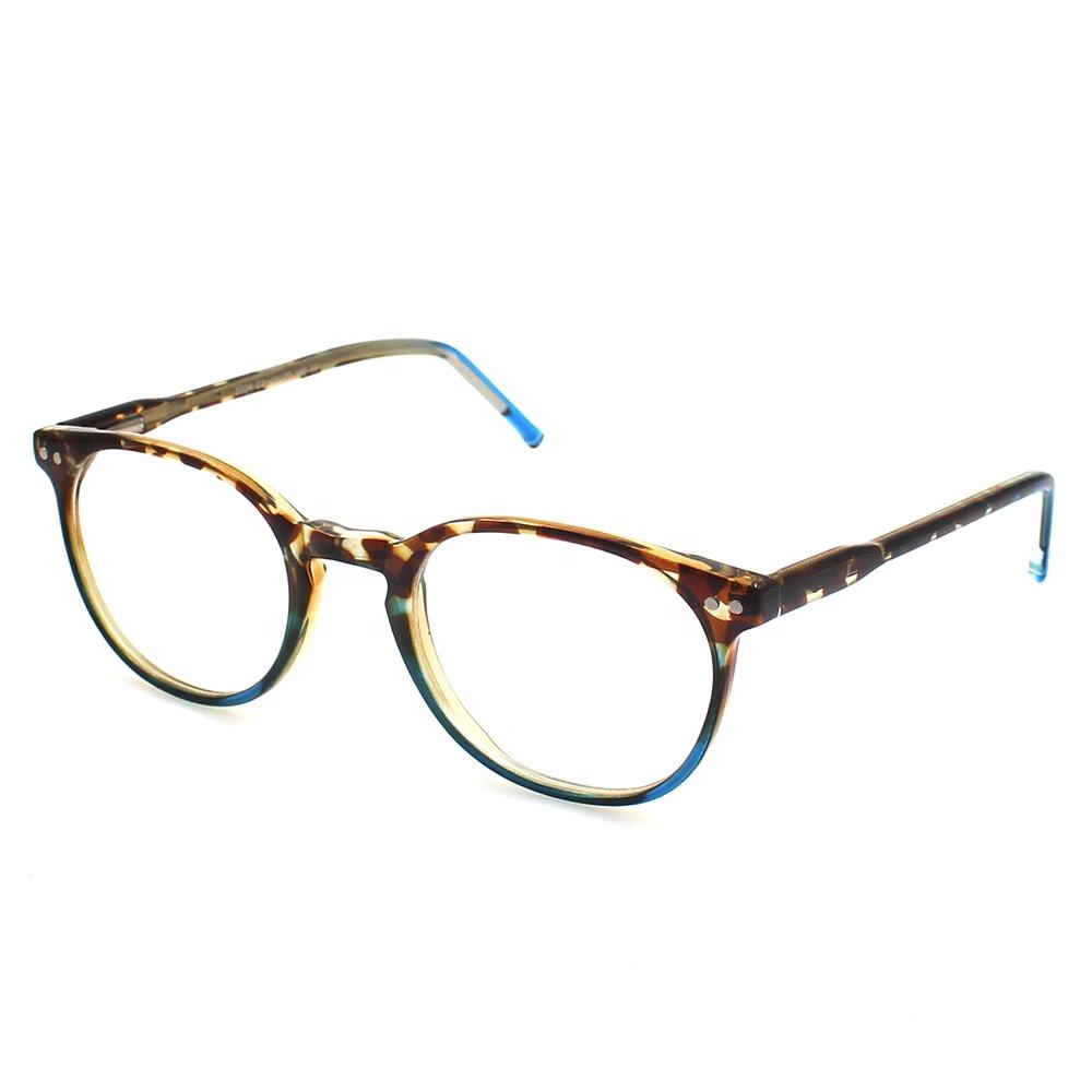 

ZENOTTIC Модные круглые очки по рецепту Прогрессивные оптические очки для мужчин и женщин Очки против синего света Миопия Дальнозоркость Single Version&1.56&None