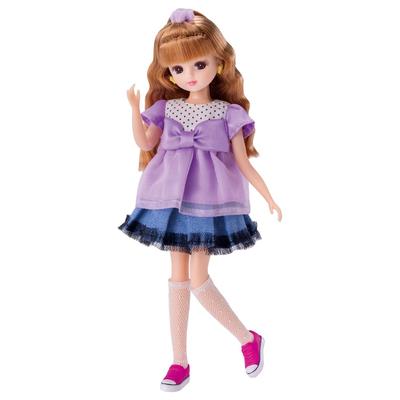 TAKARA TOMY Doll Everyday Style Pretend Play Toy for Ages 3 and Up Licca-chan LD-04 Licca-chan Dress-Up