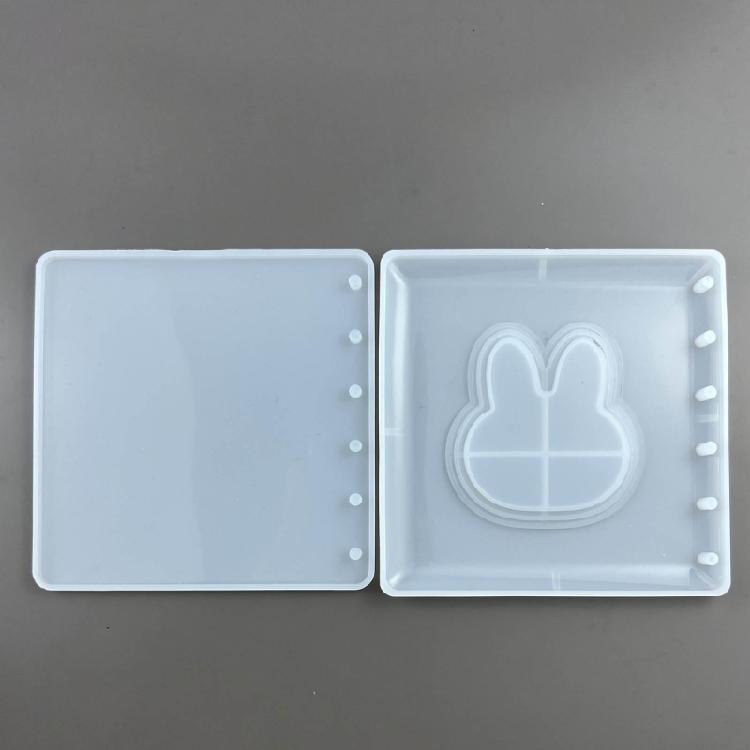 A7 Notebook Cover Molds Handmade Epoxy Resin Mould DIY Crafts Jewelry Making