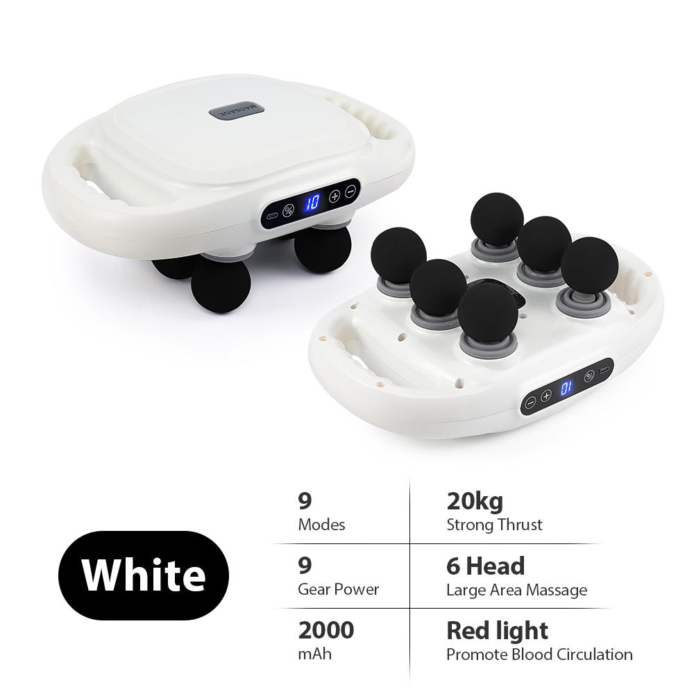 66-head Fascia Gun High Frequency Vibration Body Massage Gun Back Massager Waist Massager Neck Shoulder Thigh Fascia masajeador