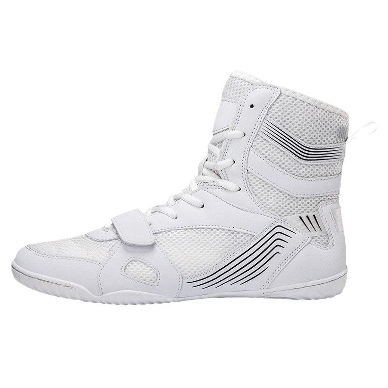 New Sanda Non-slip Wide Last Comprehensive Training Shoes Men's Wrestling Fighting Shoes Women's Fighting Boxing Shoes