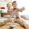 1 Set Electric Fan Assembly Toy Educational DIY Small Wooden Desktop Fan Model Puzzle Material Kit Toddlers Boys Girls Christmas Gift
