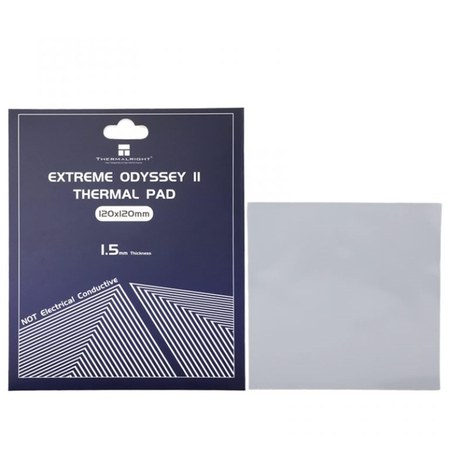 

Thermalright Thermal Pad EXTREME ODYSSEY II 120x120 Thermal Conductivity Official Japanese Distributor Multi-Purpose 1.5mm 12.8W/m-k сірий колір