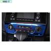 Blue Steel Central Console AC Switch Panel Trim Fit For Honda CRV CR-V 2017-