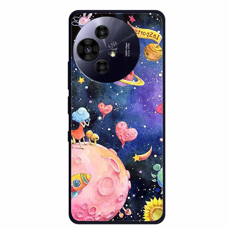 For TCL 50 Pro NxtPaper 5G Case Black Silicone Cover for 50 Pro NxtPaper Protective Shell Coque for TCL 50 NxtPaper 5G TPU Cases