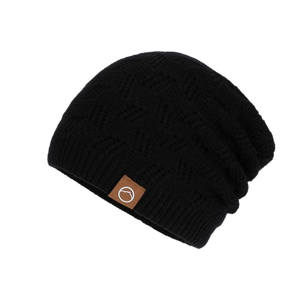 Ear Protection Warm Beanie Hat Windproof Fleece Lined Knitted Cap Fashion Knit Beanie Camping