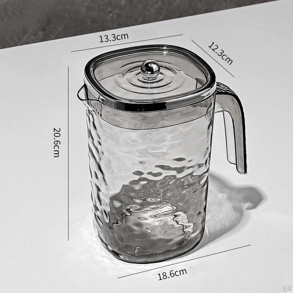 1.8 L Water Jug with Lid for Kitchen And Outdoor Use