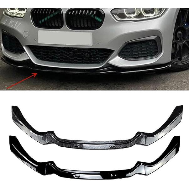 Für BMW 1er F20 F21 2015~2019 118i 120i M135i M140i M Performance Frontstoßstange Splitter Lippe Auto Diffusor Body Kit Spoiler