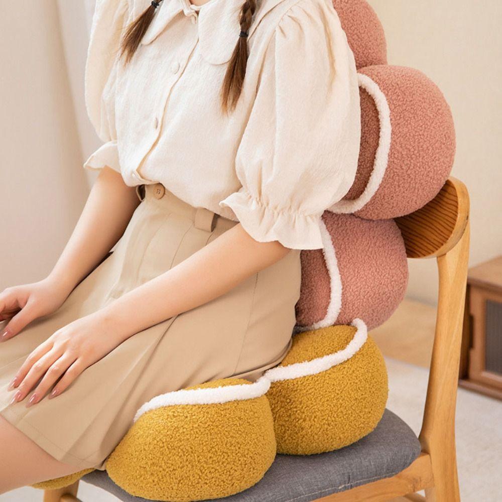Stuffed Plush Cushion Soft Seat Pillow Seat Mat Flower Seat Cushion  Bedroom