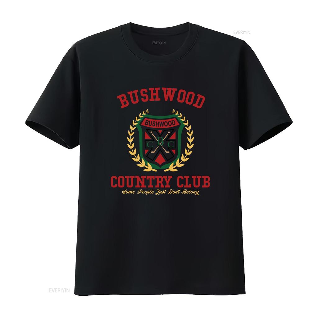New Bushwood Country Club Caddyshack Unisexs White T Shirt Funny Size S To 5xl Vintage Stylish Casual Homme Stretched