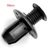 Pack of 50 Universal Fasteners for Kia Cerato: Sound and Heat Insulation Interior Snap Screws.