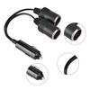 Cigarette Lighter Extension Cable, Dual Cigarette Lighter Socket Adapter, 24V Car Charger Plug