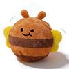 Dog Toy Ball Sound Chew Random Bounce Solo Play Durable Plush Machine Washable Stress Relief Exercise Solution Indoor Alone Time Small Medium Pet