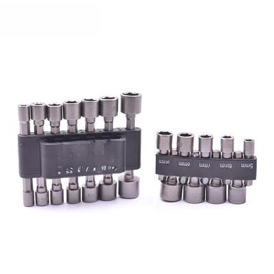 14-Piece Metric & Imperial Pneumatic Non-Magnetic Socket and Electric Air Screwdriver Set