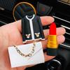 Car Air Outlet Aromatherapy Chain Bag Suit Lipstick Air Cushion High Grade Decorative Diffuser with 5ML Perfume Premium Gift
