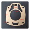Air Wrench Back Cover Gasket Replacement Part Impact Seal Rear Handle Sealing Pad for
