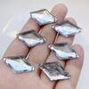 15pcs 18 * 30mm Diamond Shaped Pressure Rhinestone Sewn On Flat Back Crystal for DIY Jewelry Making Decoration Sewing Rhinestone