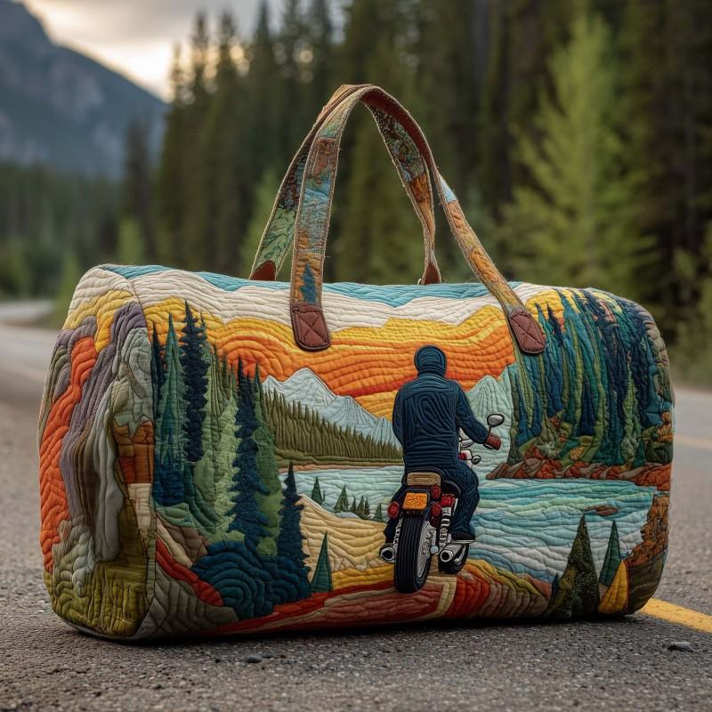 Western Style Small Duffle Bag Gym Travel Unisex Handbag