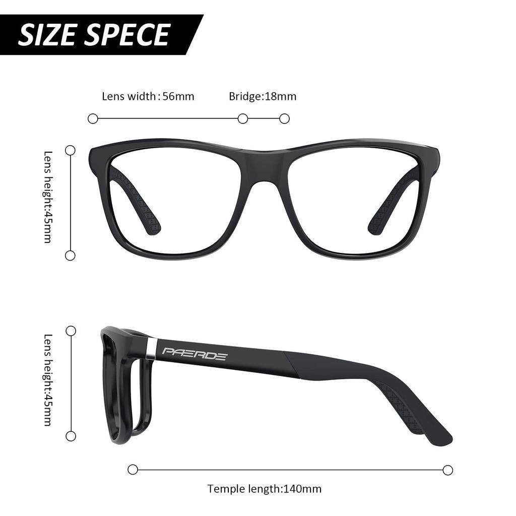 Polarized Sports Sunglasses for TR90 Frame for Outdoor Activities such as and Ball [PAERDE] Men, (Suitable Driving, Cycling, Hiking, Fishing,