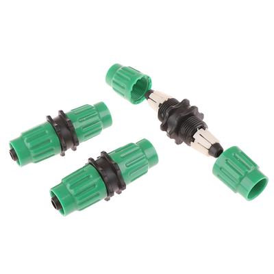 1Pc Expandable Garden Hose Repair Parts Dual-Channel Hose Female Male Connectors Pockets Hose For 3/4In 5/8In Garden Hose