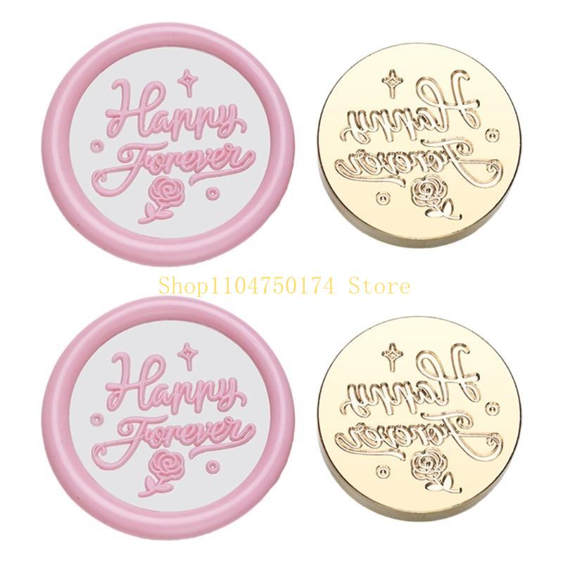 Seal Stamp Head Replacement Antique Embossed Sealing Stamp Head for Envelope top sale