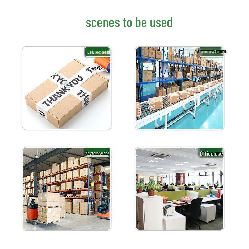 THANKYOU Printed Cartoon Packaging Tape - Express Sealing and Patterned Paper Tape