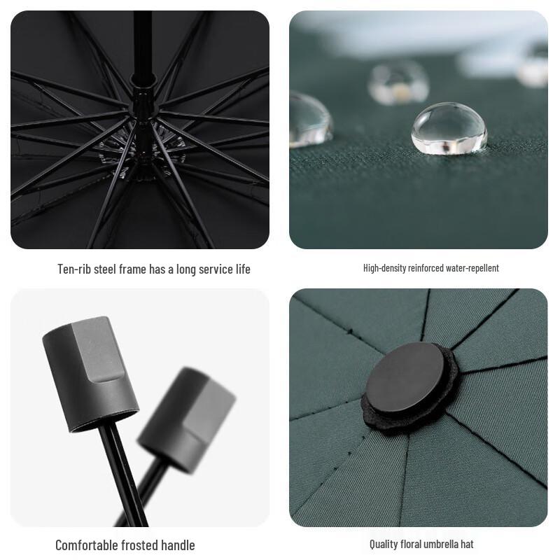 Xiao Yan 10-Rib UV Protection Folding Umbrella