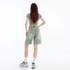 Women's High-Waist Retro Denim Shorts - 2025 Summer A-Line Wide-Leg Elegance
