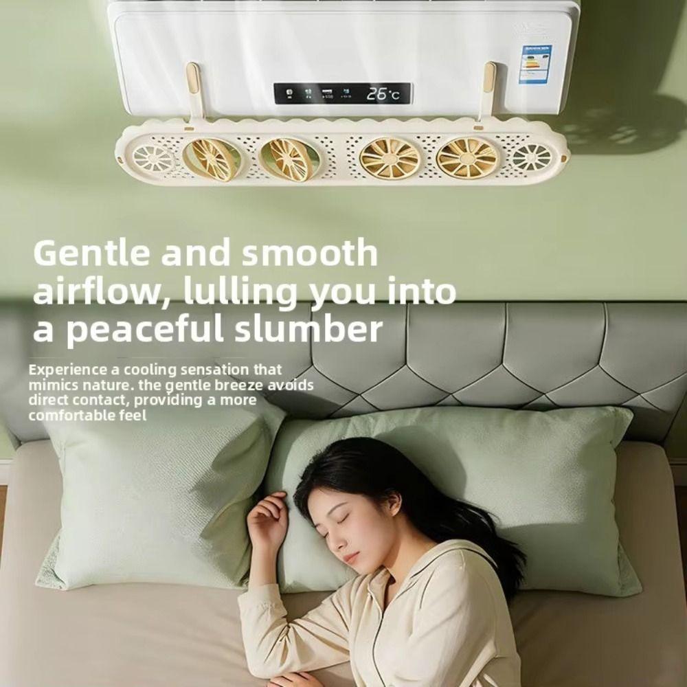 Reusable AC Wind Deflector Universal Air Outlet Cover Durable Air Flow Guide Bedroom Cooling