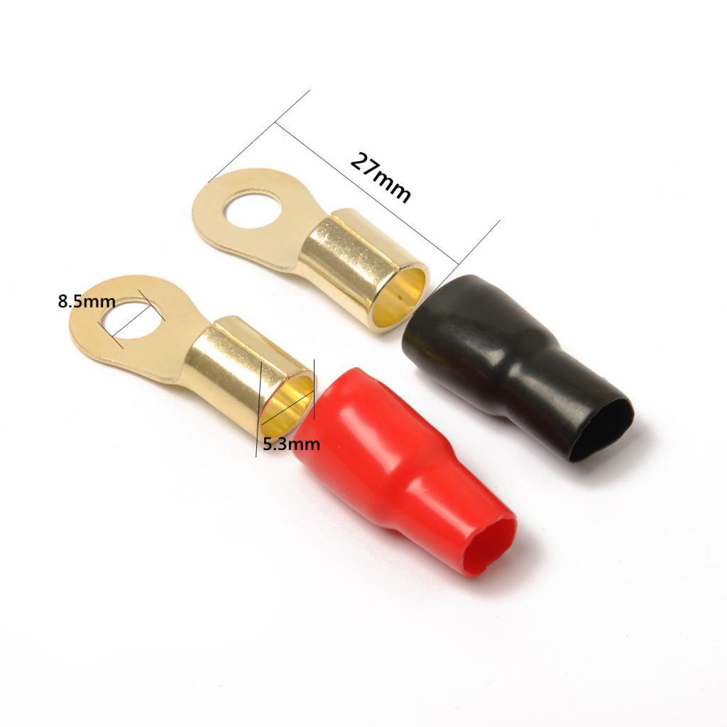 10 Pairs 8 AWG &Fork Terminals Wire Cable Connectors