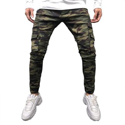 Petit de Camouflage Ribbade Smala Trendiga Vintage Rider Rider Larder Jeans Storlek 02 Franska Jeans, Hela Säsongen, Jeans, Byxor, (Kamouflage, M)