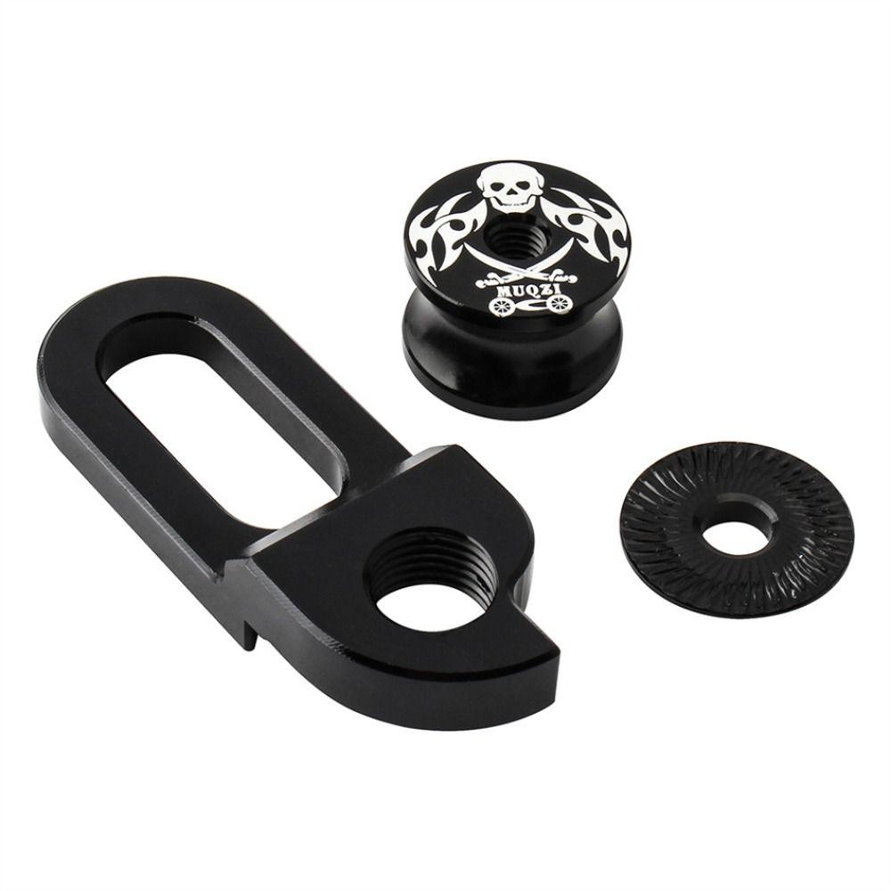Adjustable Bike Rear Derailleur Hanger Extender Rear Derailleur Transmission Tail Hook MTB