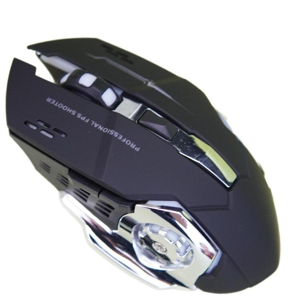 Luminous Rechargeable Silent Wireless Gaming Mouse for PC & Laptop