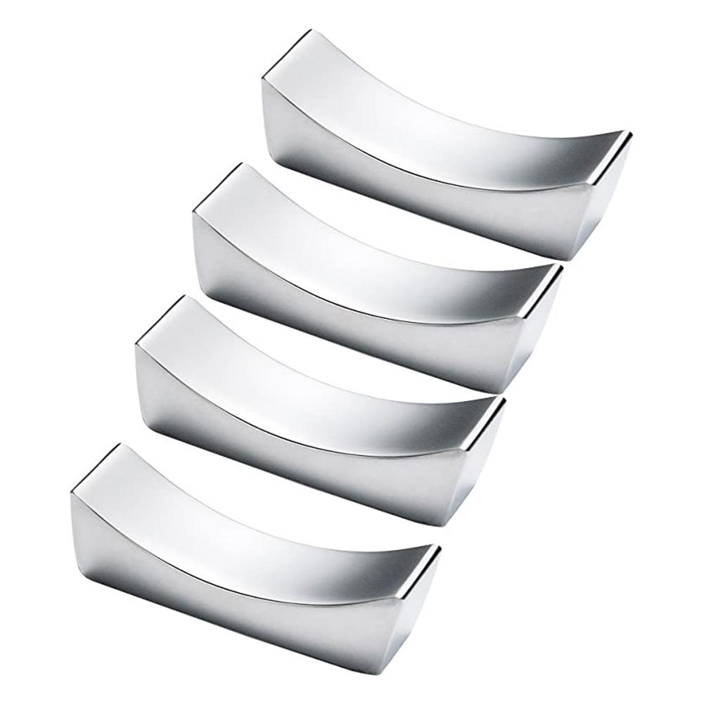 5 Pairs Stainless Steel Chopsticks With 1 Pcs Holder Rest Set Reusable Metal Lightweight For Home Travel