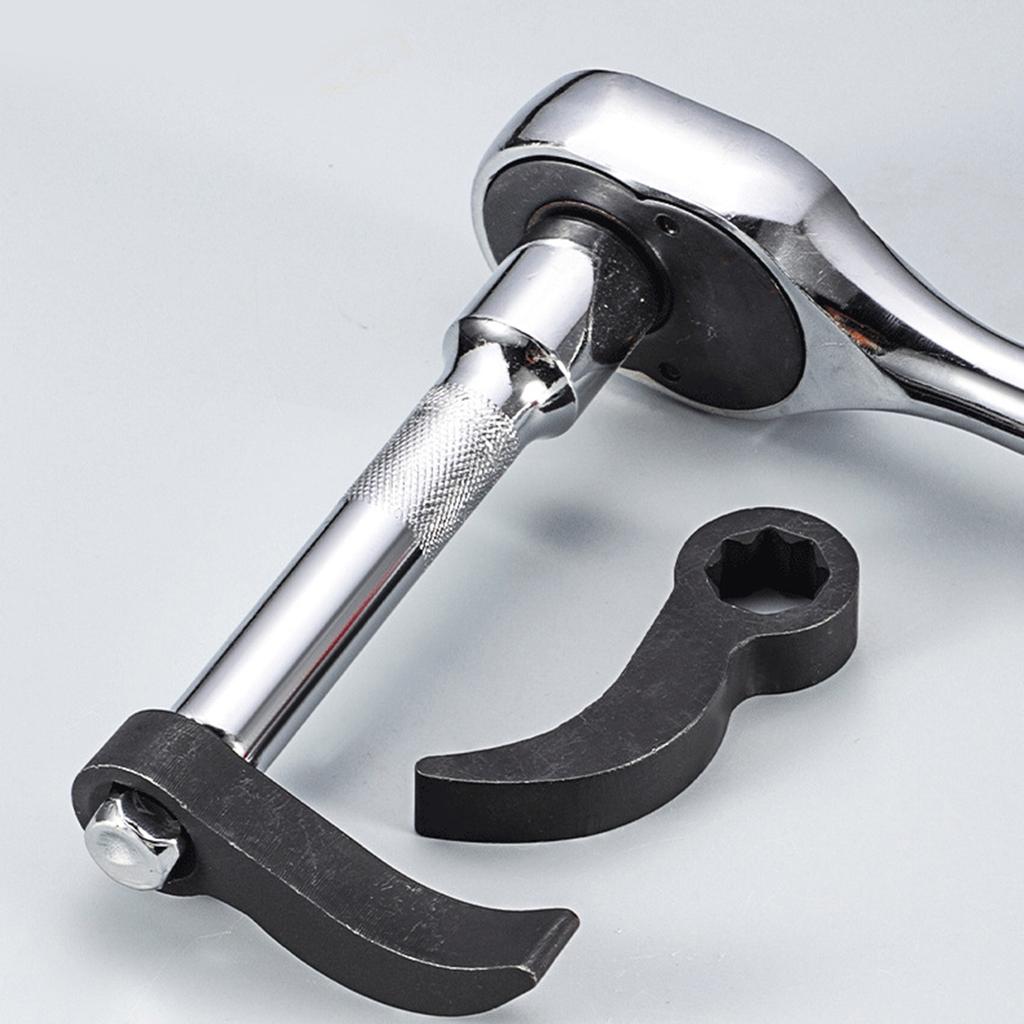 Heavy Duty Pry Bar Tool-herdet høykarbonstål Langvarig holdbarhet Egnet for bil- og hjemmerenovering